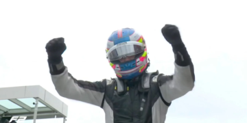 Martinius Stenshorne Rodin Mororsport driver Formula 2 victory