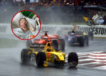Ex-F1 star reveals unusual birthday gift with hospital bed update