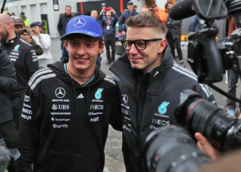 Kimi Antonelli is 43 points ahead in the Drivers' Championship