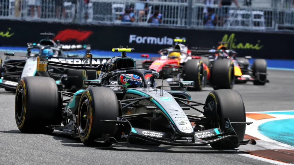 Kimi Antonelli has been hit with a penalty following the F1 Miami GP Sprint Race