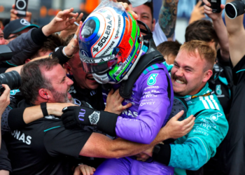 Kimi Antonelli has taken three wins to open up a sizeable points lead in the F1 Drivers' standings ahead of George Russell