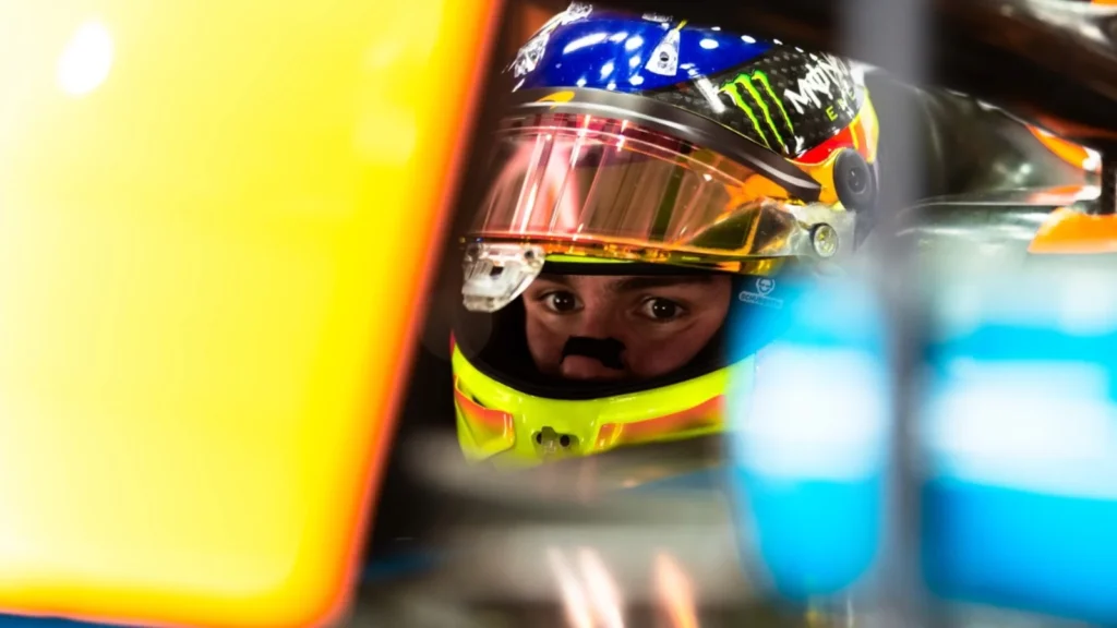Leonardo Fornaroli racked up almost 80 laps across his two day test with McLaren