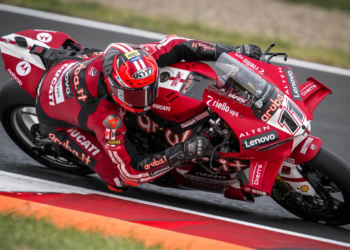 Nicolo Bulega smashes lap record in Most WorldSBK Superpole