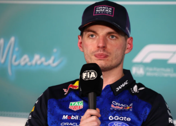 Max Verstappen was back in more familiar territory