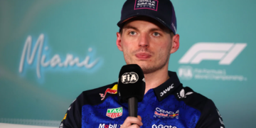Max Verstappen was back in more familiar territory