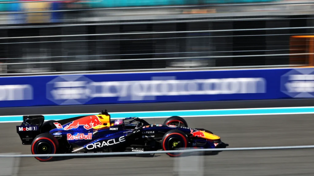 Max Verstappen will start the rescheduled Miami GP second on the grid