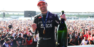 Mitch Evans won a chaotic Berlin E-Prix