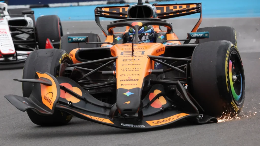 Piastri and McLaren's race ended in disaster
