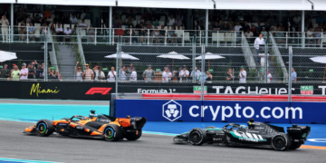 Oscar Piastri believes McLaren is not far off the pace of Mercedes