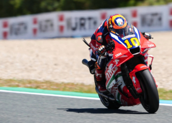 Luca Marini leads the way in first Le Mans MotoGP practice