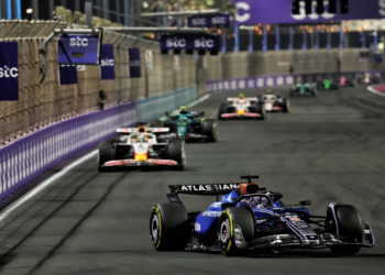 The Saudi Arabian GP was cancelled after the Gulf Region was bombarbed by military action