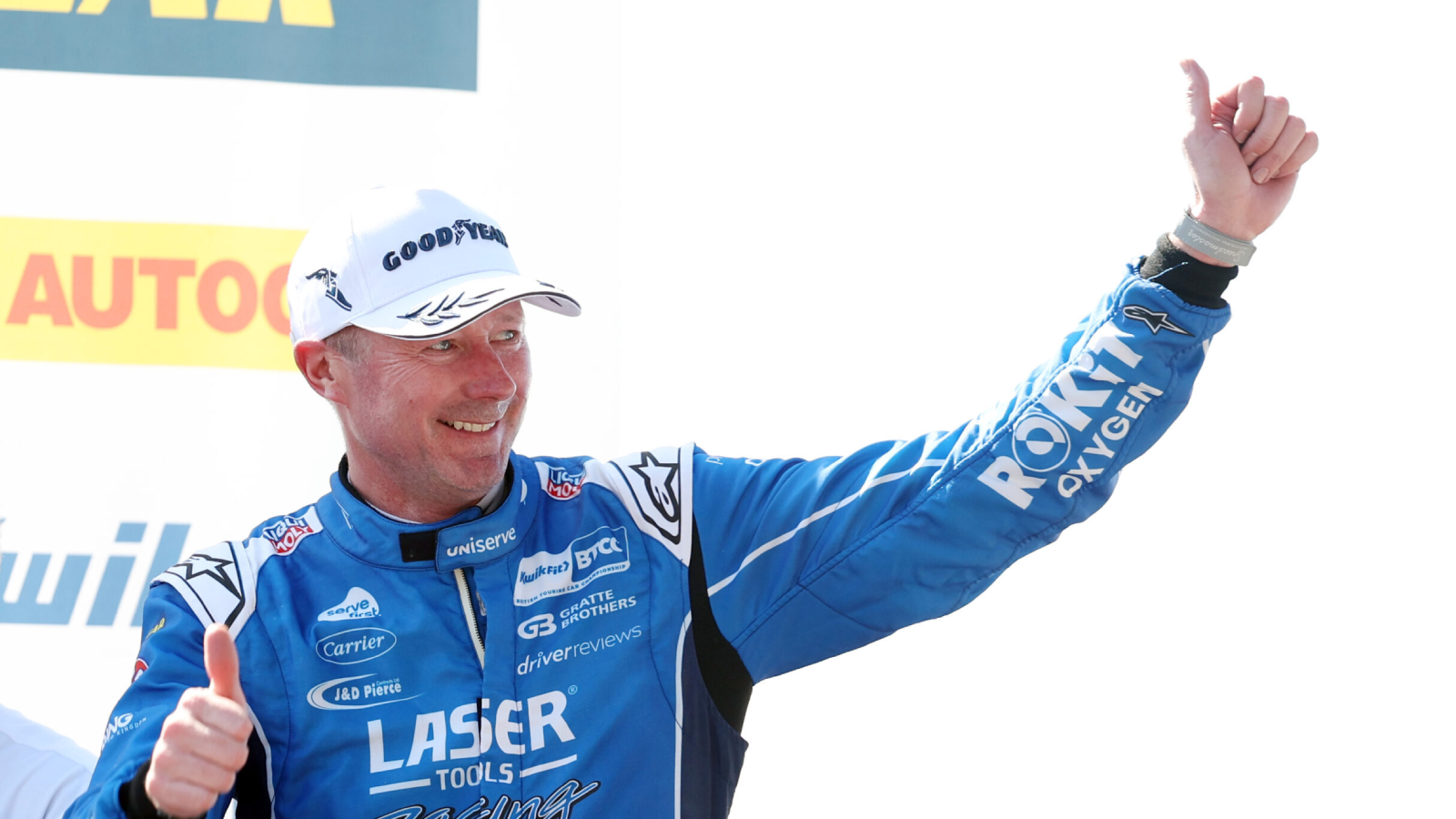 What happened on Sunday at Snetterton in the BTCC?