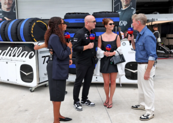 Sky Sports has become a main fixture in the F1 paddock
