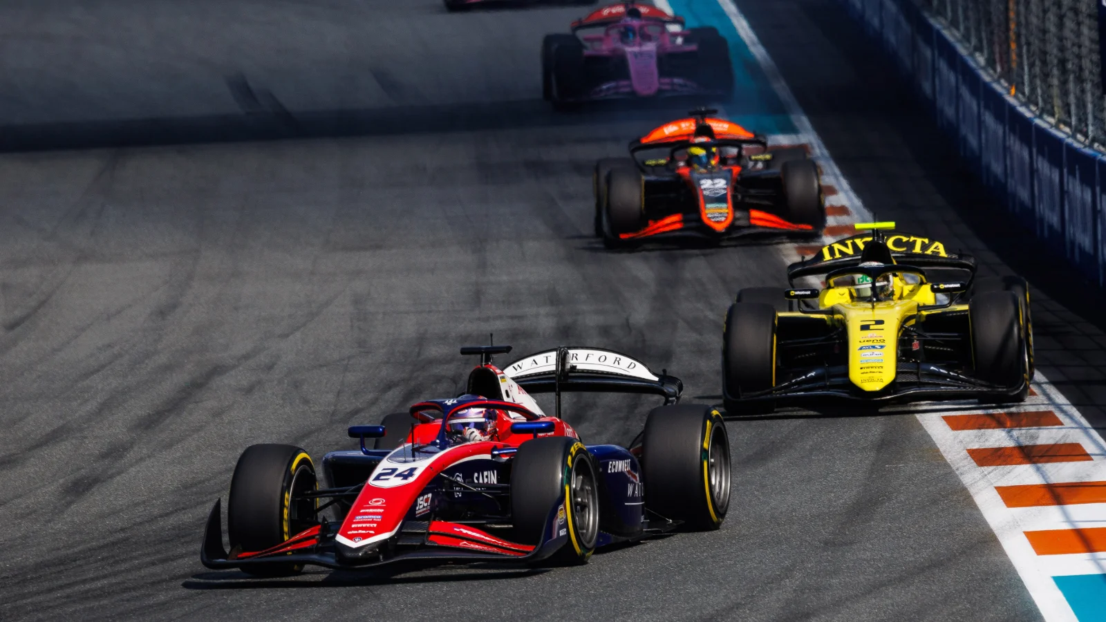 Laurens van Hoepen (NLD) Trident. 02.05.2026. FIA Formula 2 Championship, Rd 2, Sprint Race, Miami, USA, Saturday.