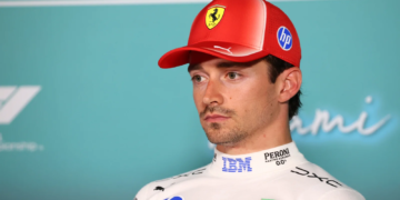Charles Leclerc missed out on a podium at the 2026 Miami Grand Prix after a last lap spin