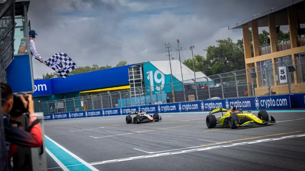 Rafael Camara claims a hard-fought third place in first ever F2 rain race