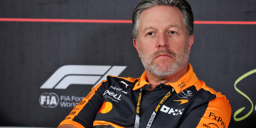 Zak Brown (USA) McLaren F1 Team Executive Director in the FIA Press Conference. 19.02.2026. Formula 1 Testing, Bahrain Test Two, Sakhir, Bahrain, Day Two.