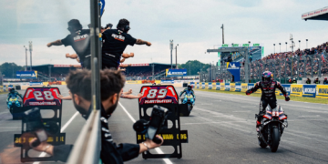 Jorge Martin ‘never gave up’ as he battled to return to winning ways in the Le Mans MotoGP race