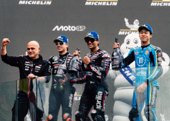 Ai Ogura secures breakthrough maiden MotoGP podium at Le Mans