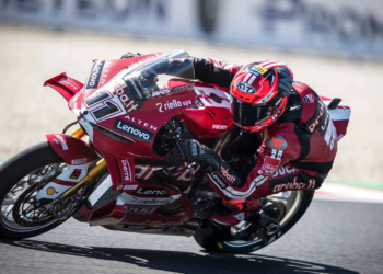 Nicolo Bulega claims Hungarian WorldSBK treble with Race 2 victory