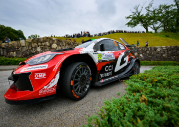 Elfyn Evans heads Toyota top four lockout on Rally Japan