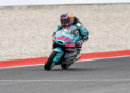 Maximo Quiles secured his fourth victory of the season in a dramatic Barcelona Moto3 race