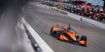 O'Ward was one of three drivers over 172 MPH. Photo: Kevin Dejewski