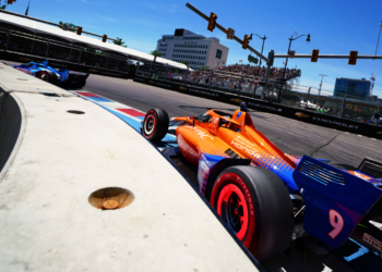 Dixon retired from the Detroit race with a hybrid failure. Photo: Kevin Dejewski