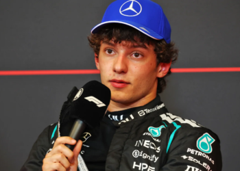 Andrea Kimi Antonelli (ITA) Mercedes AMG Formula One Team in the post qualifying FIA Press Conference. 06.06.2026. Formula 1 World Championship, Rd 6, Monaco Grand Prix, Monte Carlo, Monaco, Qualifying Day.