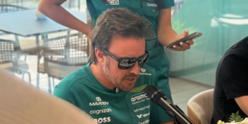 Fernando Alonso was fiercely in Aston Martin's corner on Thursday's media day at the Red Bull Ring. Image: Jack Oliver Smith