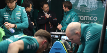 Honda issue statement after double Aston Martin DNF at F1 Barcelona GP