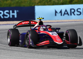 John Bennett (GBR) Trident. 26.06.2026. FIA Formula 2 Championship, Rd 6, Spielberg, Austria, Friday.