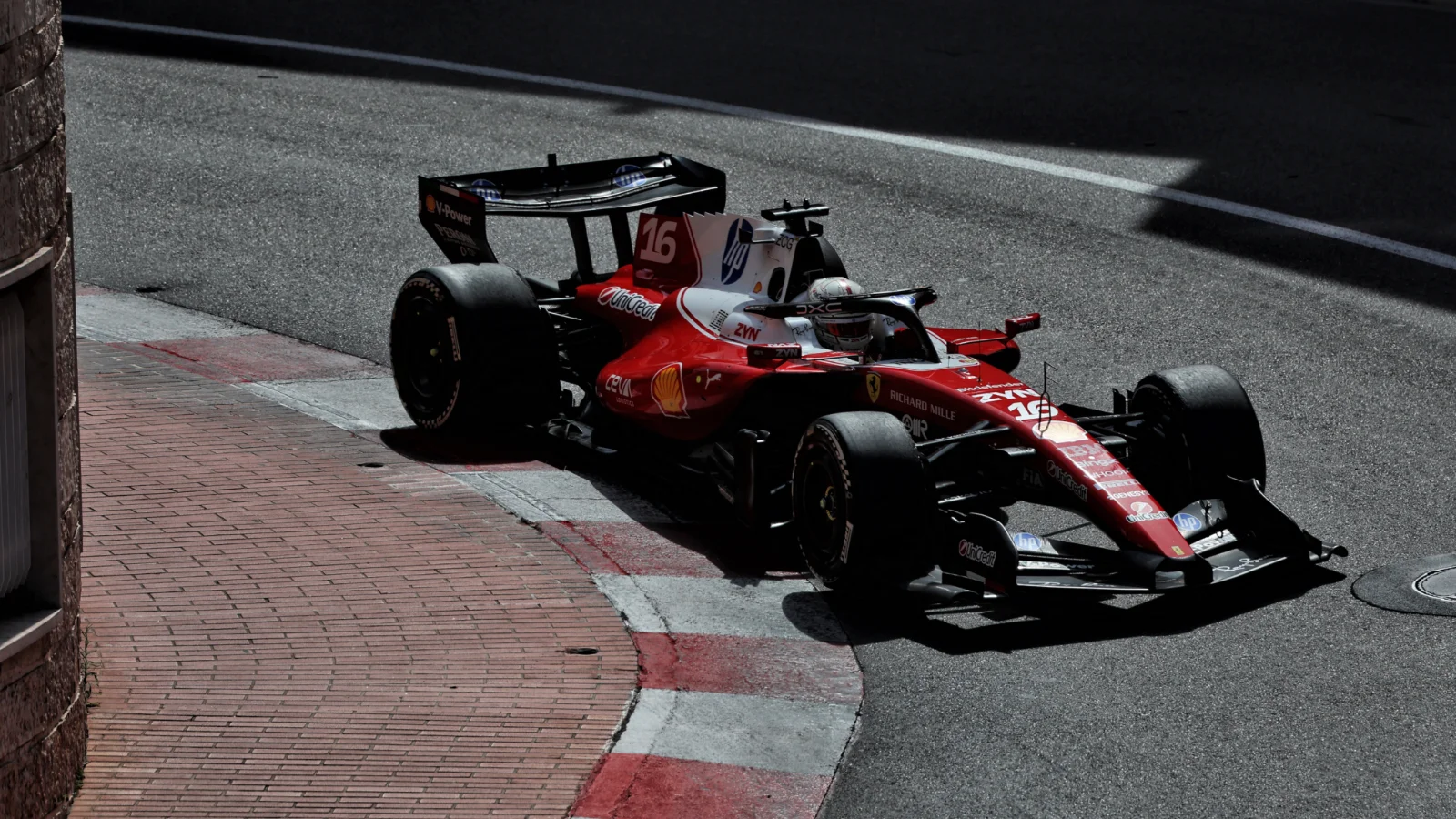 F1 Monaco GP halted as Charles Leclerc crash sparks track inspection