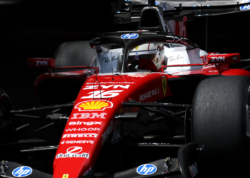 Charles Leclerc topped FP1 in Monaco