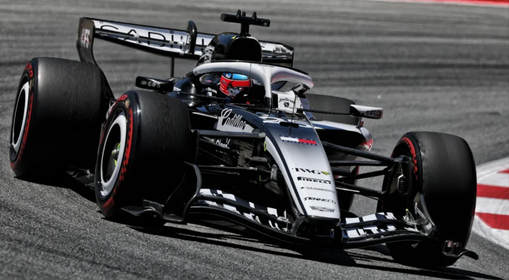 Cadillac has brought a new rear wing to Barcelona