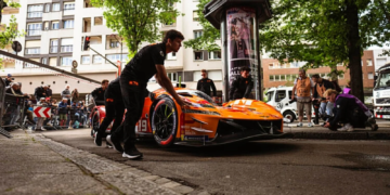 Genesis GMR-001, detail, Genesis Magma Racing during Le Pesage of the 24 Hours of Le Mans 2026, 3rd round of the 2026 FIA World Endurance Championship, from June 5 to 6, 2026 on the Place de la République in Le Mans, France - Photo Charly López / DPPI