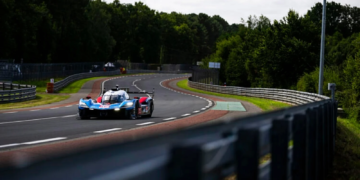 35 FELIX DA COSTA António (prt), MILESI Charles (fra), HABSBURG Ferdinand (aut), Alpine Endurance Team, Alpine A424 #35, Hypercar, action during the Test Day of the 24 Hours of Le Mans 2026, 3rd round of the 2026 FIA World Endurance Championship, on June 7, 2026 on the Circuit des 24 Heures du Mans in Le Mans, France - Photo Fabrizio Boldoni / DPPI