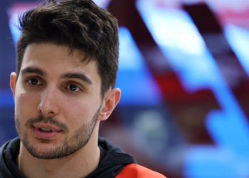 Esteban Ocon is in his second season with Haas