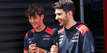 Esteban Ocon and Oliver Bearman are in their second season as Haas teammates