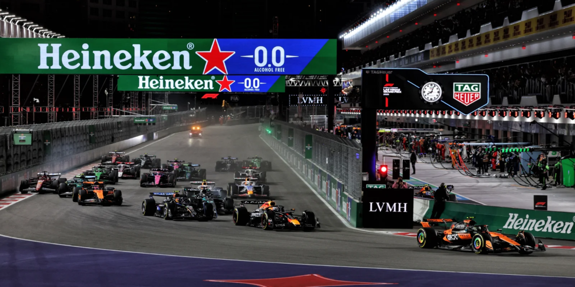 F1 has extended its contract with Las Vegas