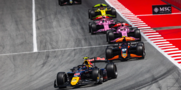 Nikola Tsolov (BGR) Campos Racing. 13.06.2026. FIA Formula 2 Championship, Rd 5, Sprint Race, Barcelona, Spain, Saturday.