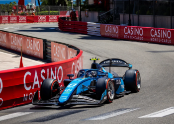 Roman Bilinski (POL) DAMS. 06.06.2026. FIA Formula 2 Championship, Rd 4, Monte Carlo, Monaco, Sprint Race, Saturday.