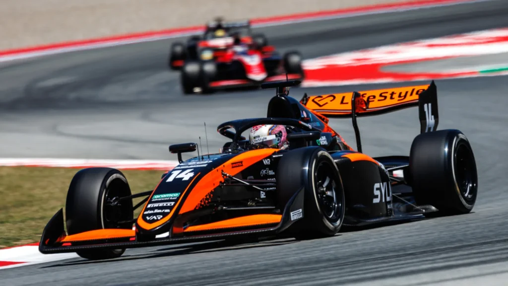 Hiyu Yamakoshi (JPN) Van Amersfoort Racing. 12.06.2026. FIA Formula 3 Championship, Rd 3, Barcelona, Spain, Friday.