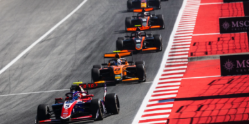 Freddie Slater (GBR) Trident. 13.06.2026. FIA Formula 3 Championship, Rd 3, Sprint Race, Barcelona, Spain, Saturday.