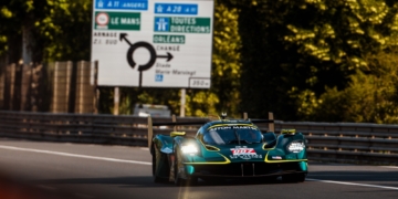 Gamble tops Le Mans test day for Aston Martin