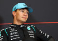 George Russell managed to measure his speed to keep his pole position