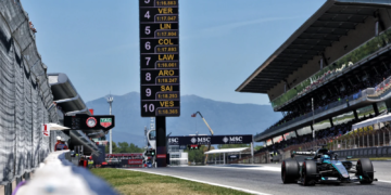 McLaren junior impresses as George Russell tops FP1 for F1 Barcelona GP