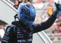 George Russell emerged victorious in the battle for pole position