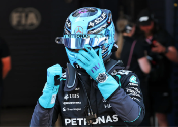 George Russell was not happy with Mercedes' strategy in Barcelona