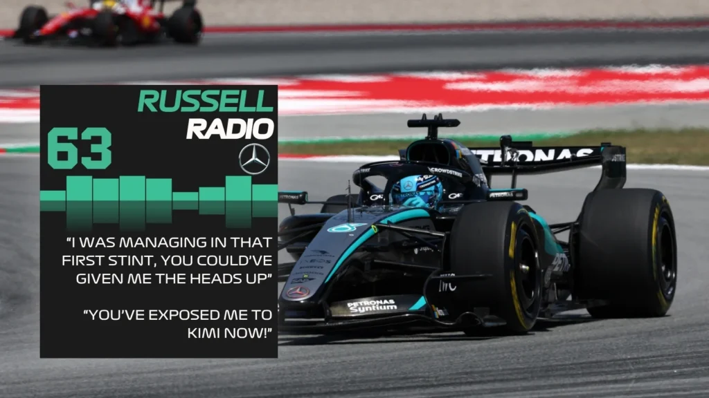 George Russell accused Mercedes of "exposing" him to Kimi Antonelli after bringing him in early